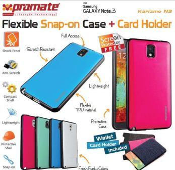 Promate Karizmo-N3.Pink Elegant Multi-Color Flexi-Grip