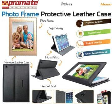Promate Memo Photo Frame Protective Leather Case for IPad