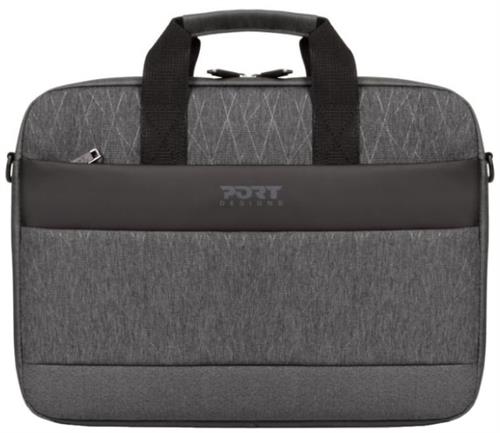 Port Designs Boston Toploader 15.6 inch Grey Notebook Bag
