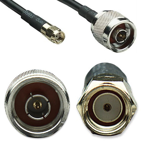 Intellinet Antenna Cable CFD200 N Type Male Connector and