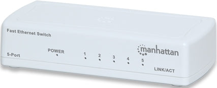 Manhattan 5-Port Fast Ethernet Switch