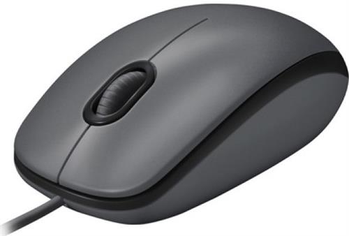 Logitech M100 Optical USB Mouse with Ambidextrous Design