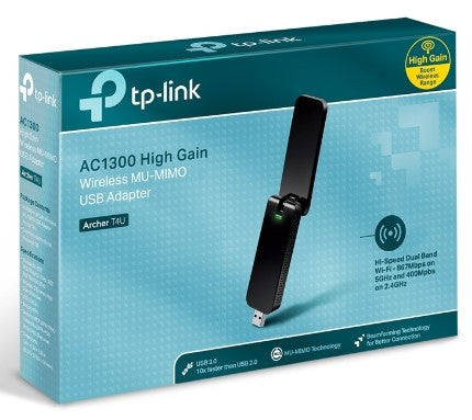 TP-Link Archer T4U AC1300 Wireless Dual Band USB Adapter