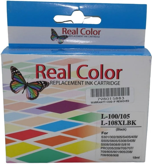 Topjet Real Color Lexmark Black Inkjet Cartridge