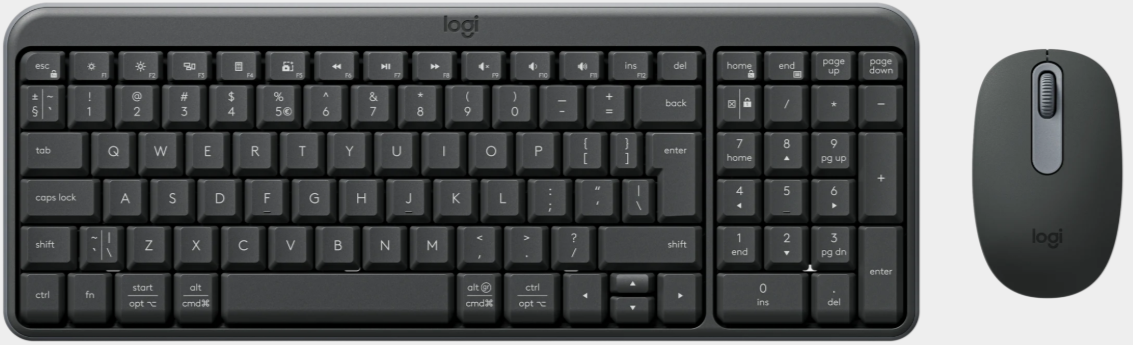 Logitech MK250 Wireless Mouse and keyboard