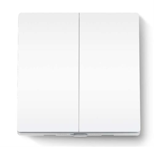 Smart Light Switch 2-Gang 1-Way.