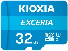 KIOXIA 32GB MICRO-SD CL10 WITH ADAPTER