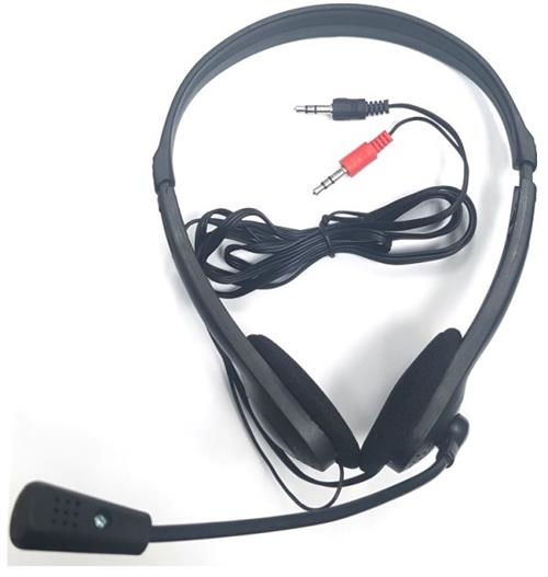 Unique Stereo HeadPhone with Microphone Black colour