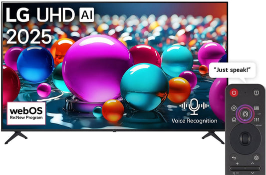 LG 65 inch UHD AI UA854K AI Magic Remote Ready HDR10 Smart TV