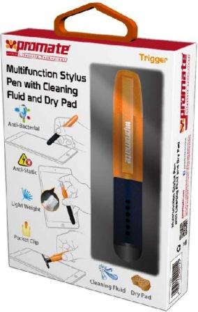 Promate Trigger multifunction stylus pen for tablet and